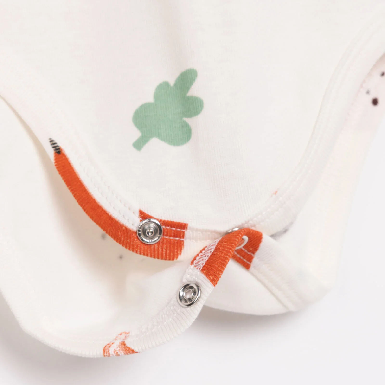 HelloBaby Boy 2-Pack Long Sleeve Bodysuit - Beige - Image 6