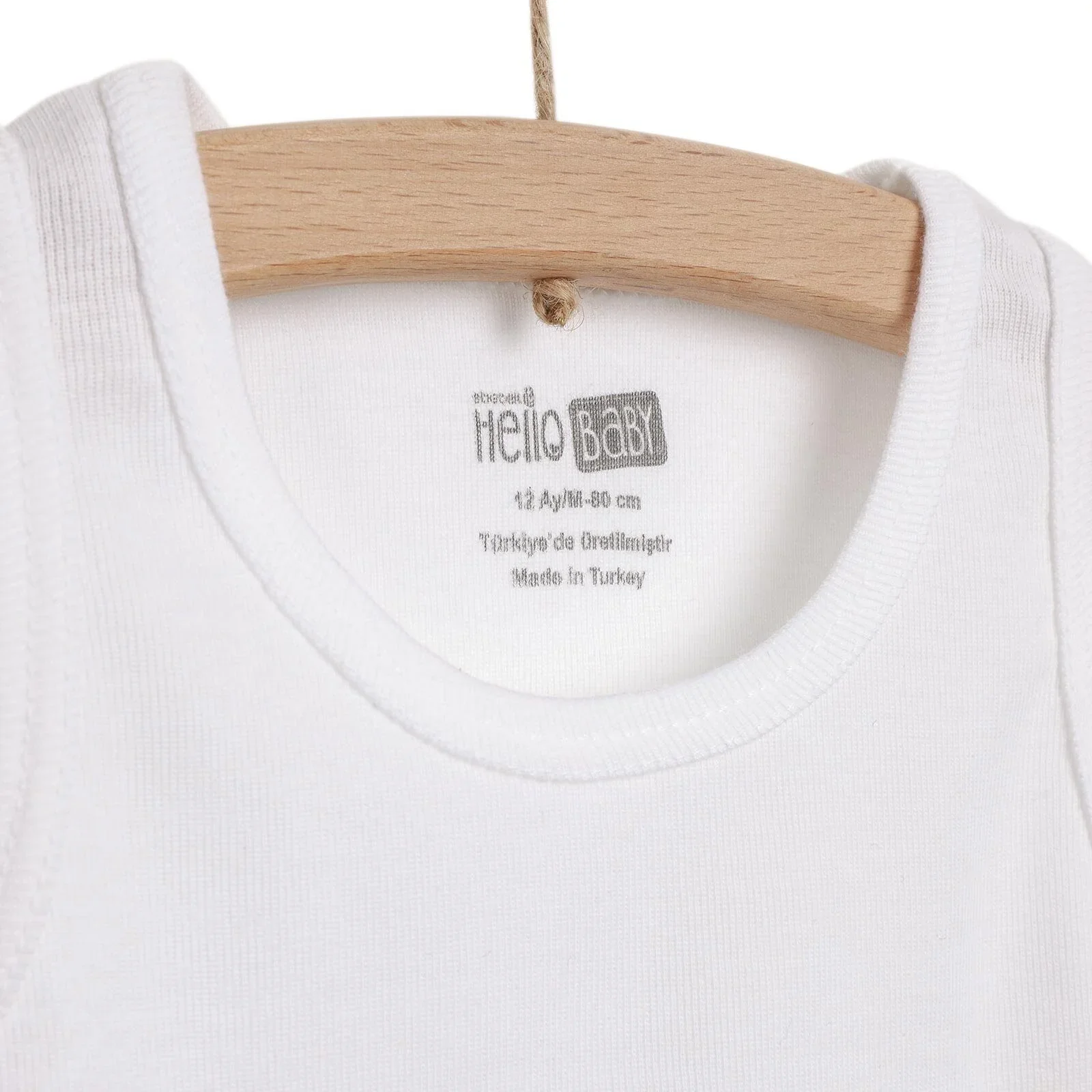 HelloBaby Boy 2-Pack Tanks - White - Image 7