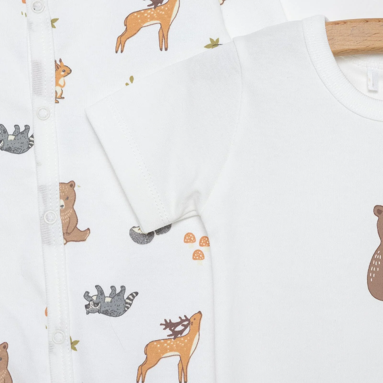 HelloBaby Boy Newborn Set 4 pcs - Ecru - Image 4