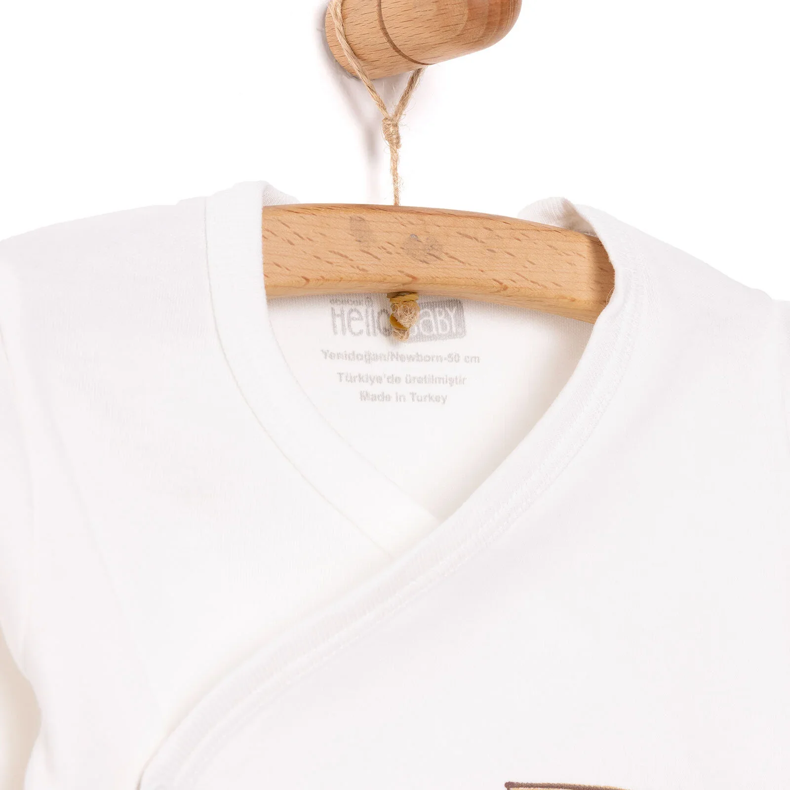 HelloBaby Boy 5 Piece Newborn Set - Beige - Image 6