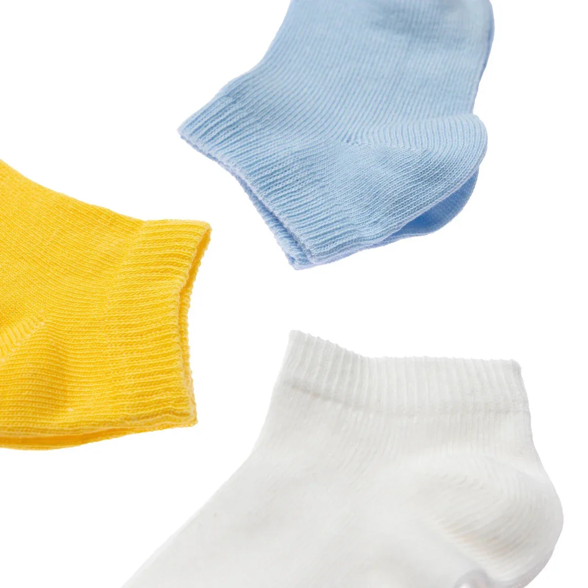 HelloBaby Boy Ankle Socks 3 Pack - Blue - Image 3