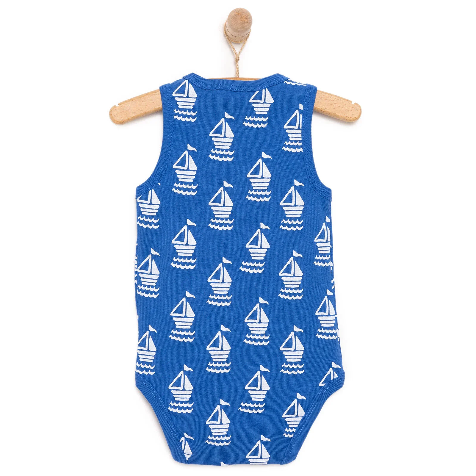 HelloBaby Boy Athlete Bodysuit - Navy Blue - Image 2