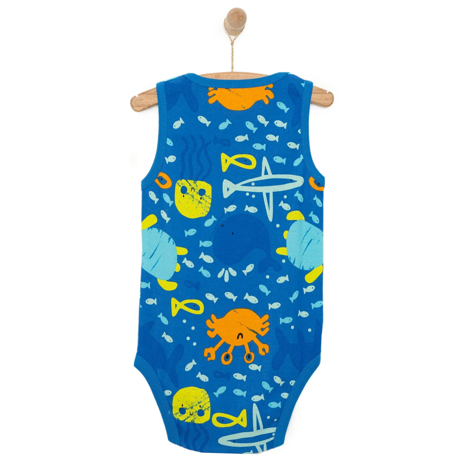 HelloBaby Boy Athlete Bodysuit - Navy Blue - Image 2