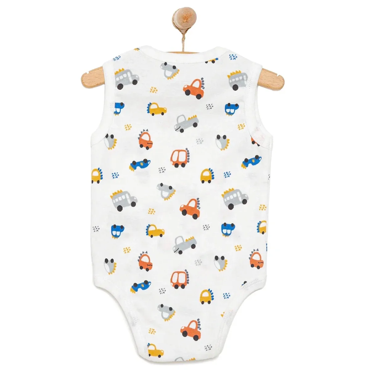 HelloBaby Boy Athlete Bodysuit - White - Image 2