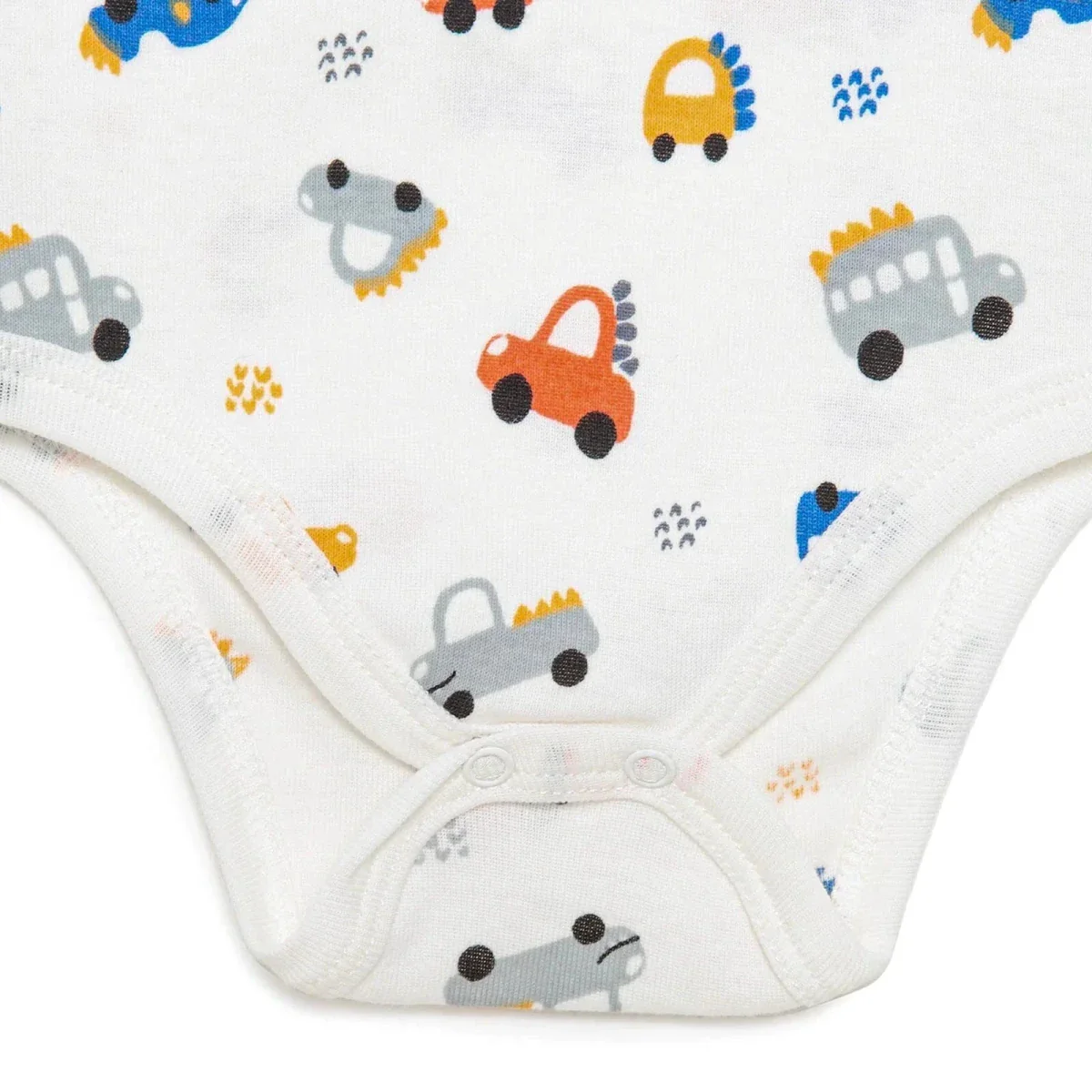 HelloBaby Boy Athlete Bodysuit - White - Image 6