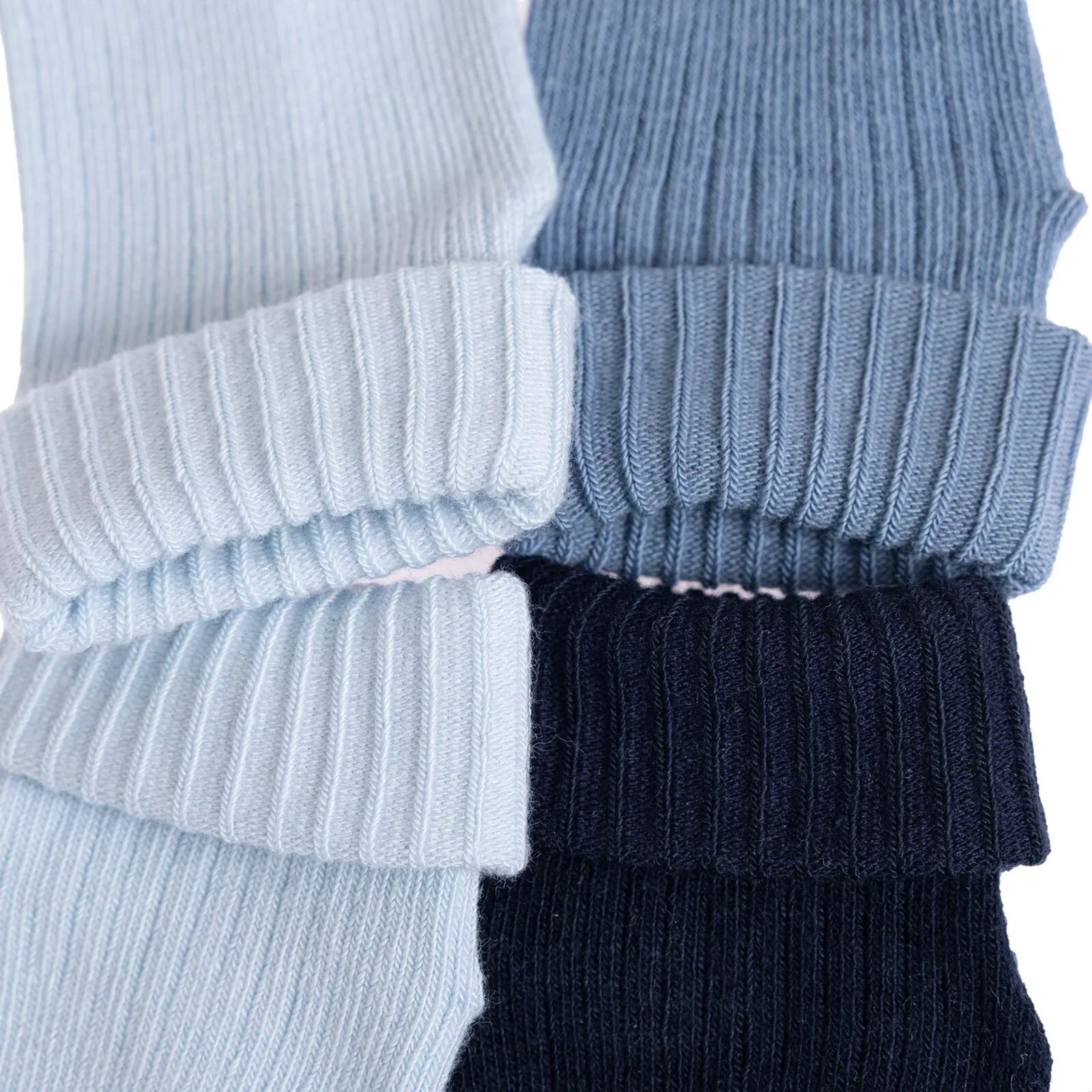 HelloBaby Boy Baby Socks 3 Pack - Blue - Image 6