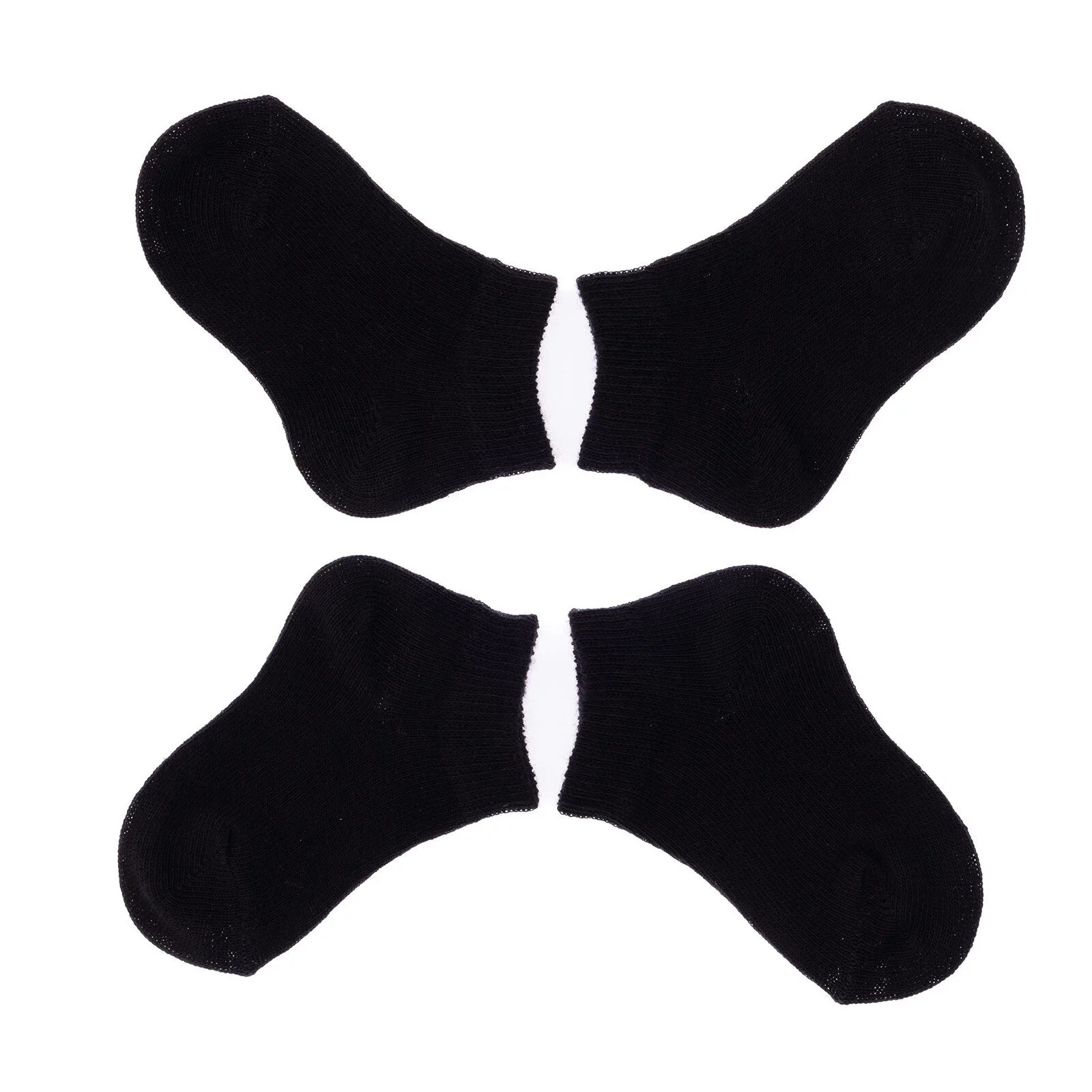 HelloBaby Boy Baby Socks 3 Pack - Black - Image 6