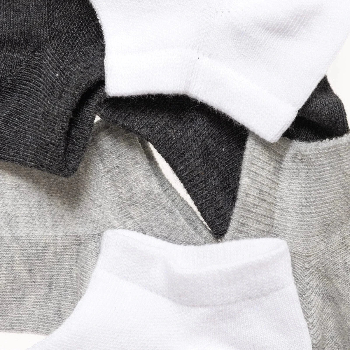 HelloBaby Boy Baby Socks 3 Pack - Grey Melange - Image 7
