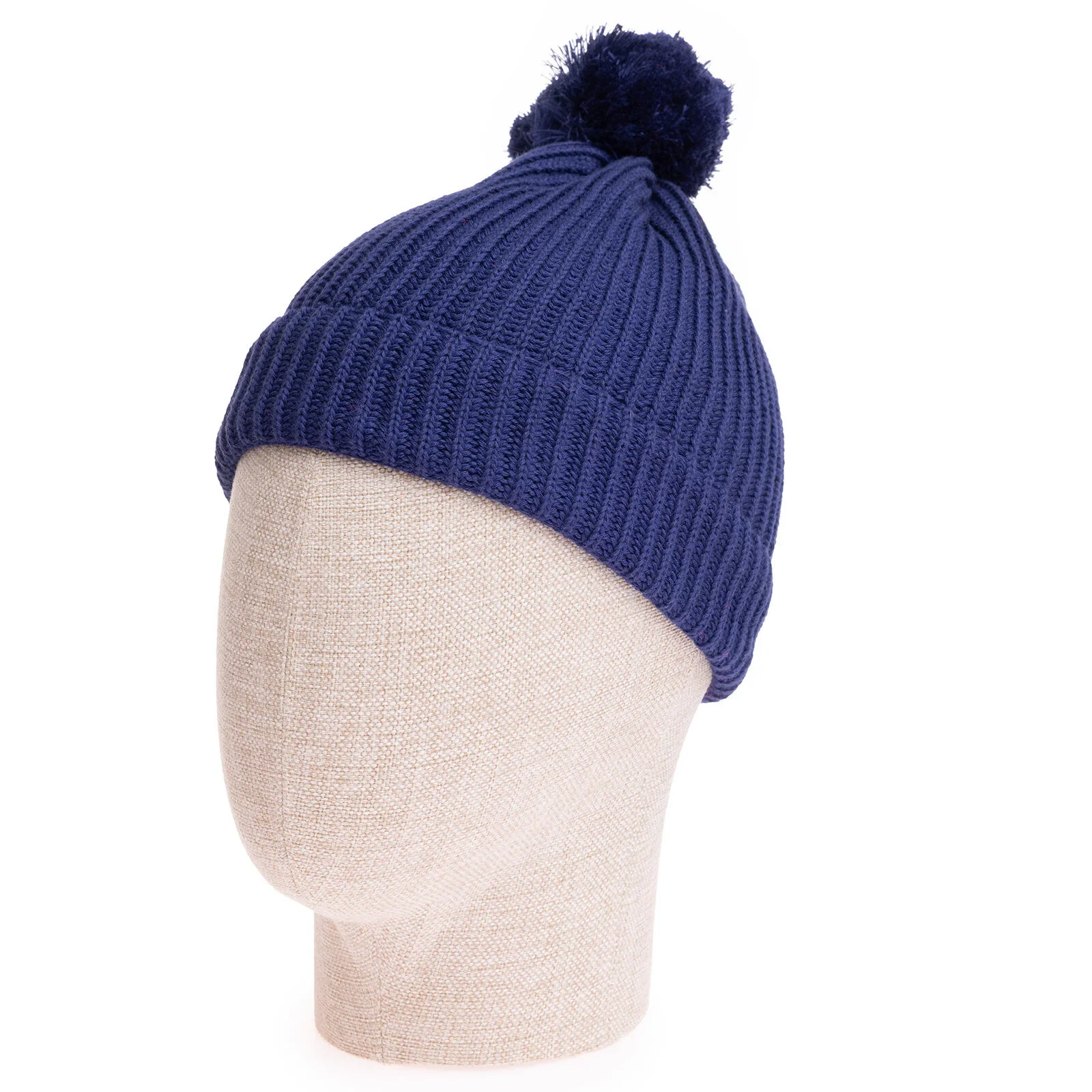 HelloBaby Boy Beanie - Navy Blue - Image 5