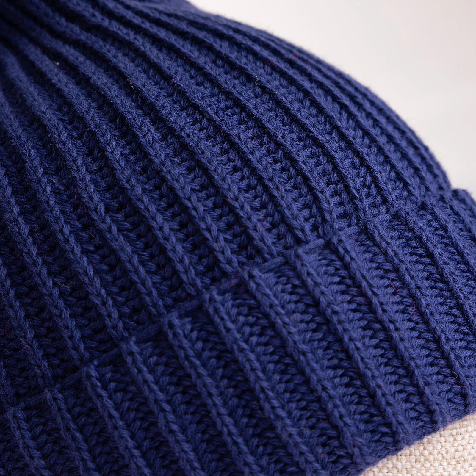 HelloBaby Boy Beanie - Navy Blue - Image 7