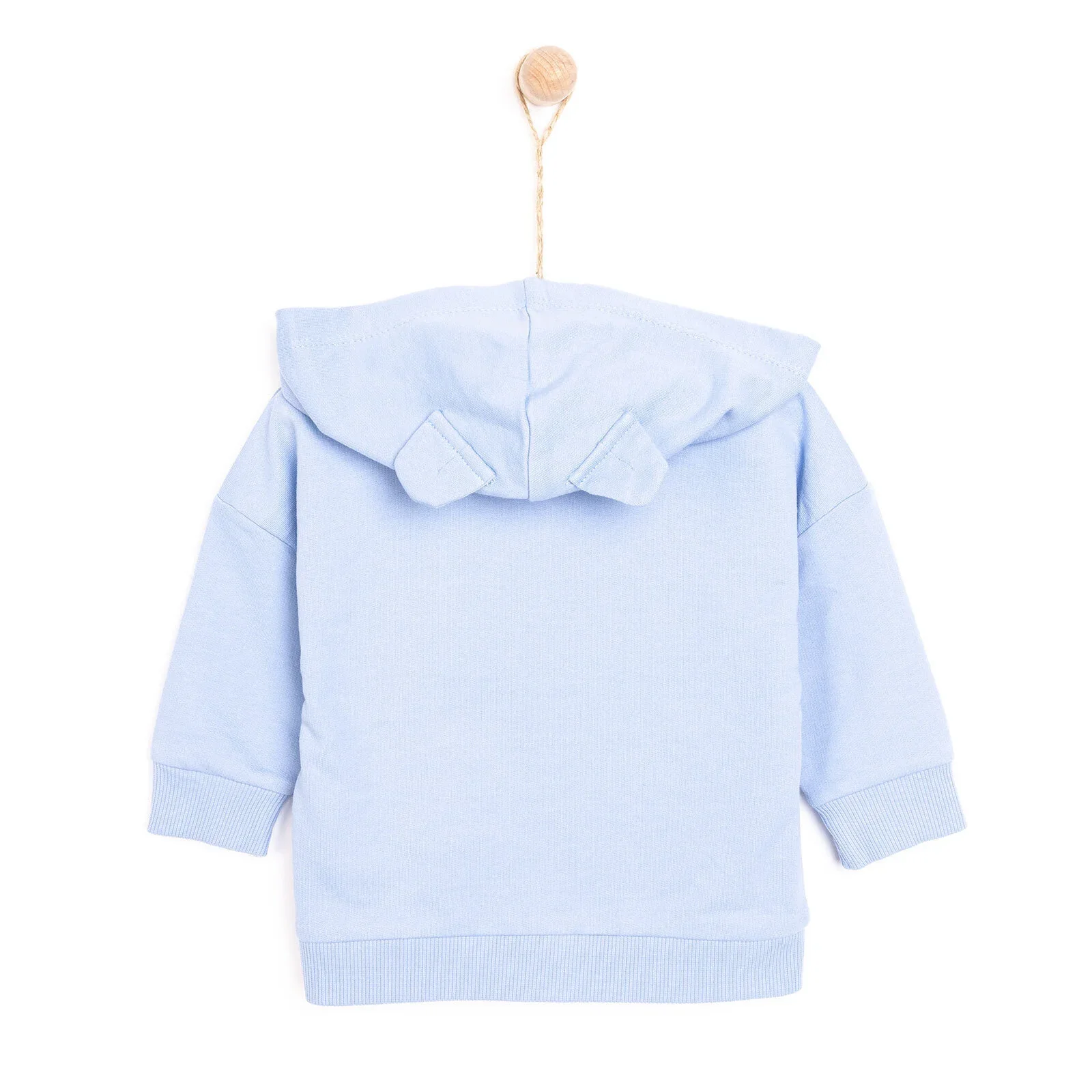 HelloBaby Boy Cardigan - Light Blue - Image 3
