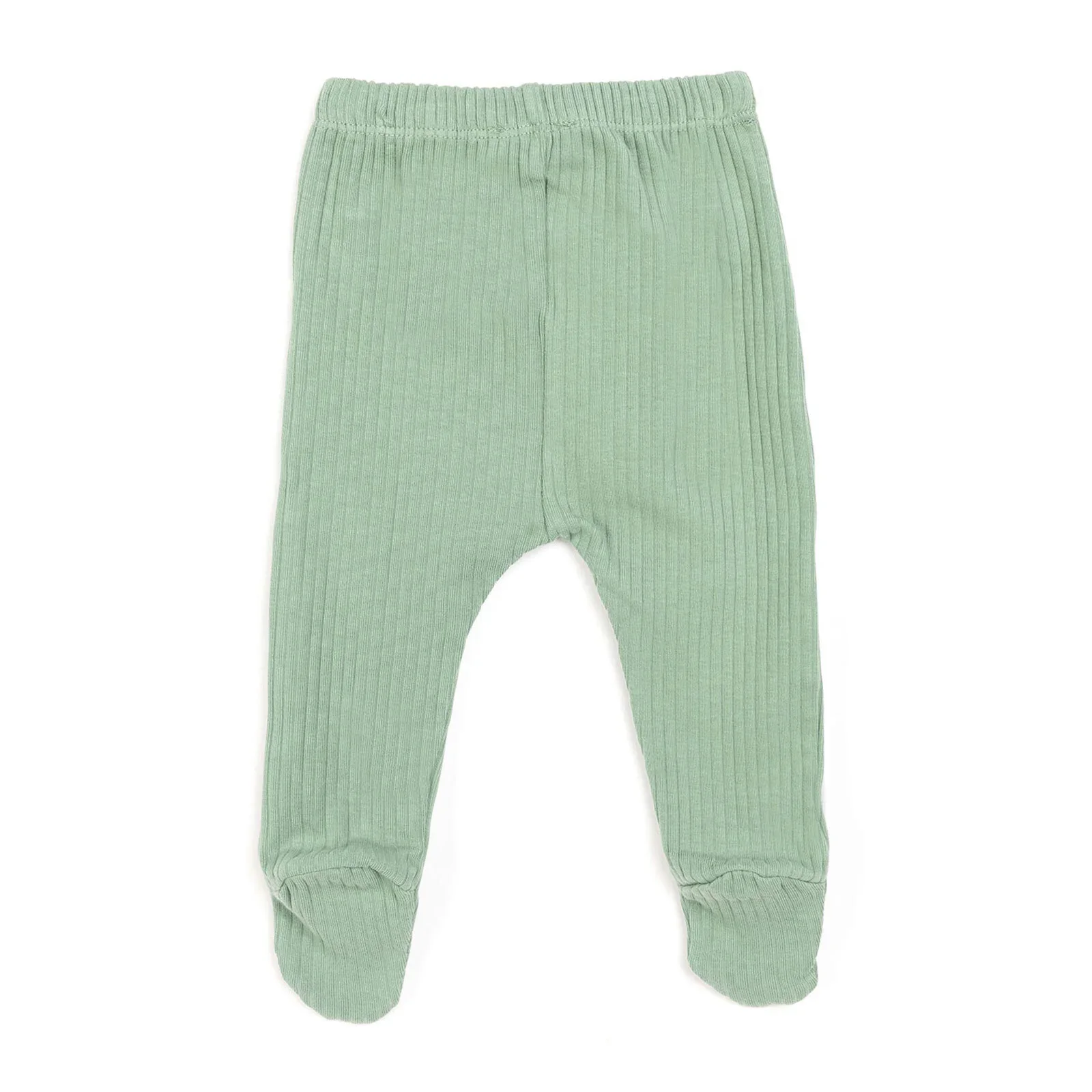 HelloBaby Boy Footed Bottom - Green - Image 2