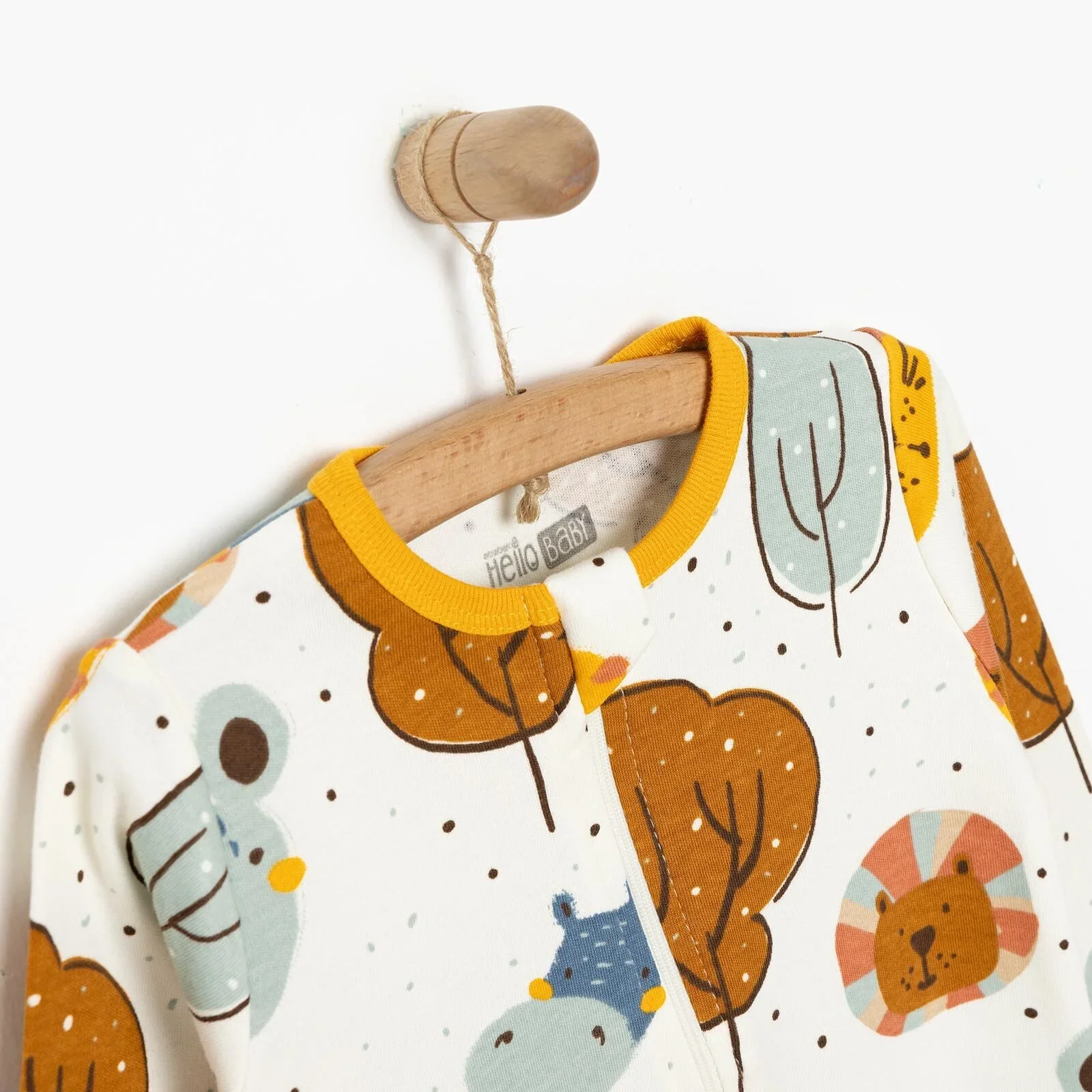 HelloBaby Boy Jumpsuit - Ecru - Image 3
