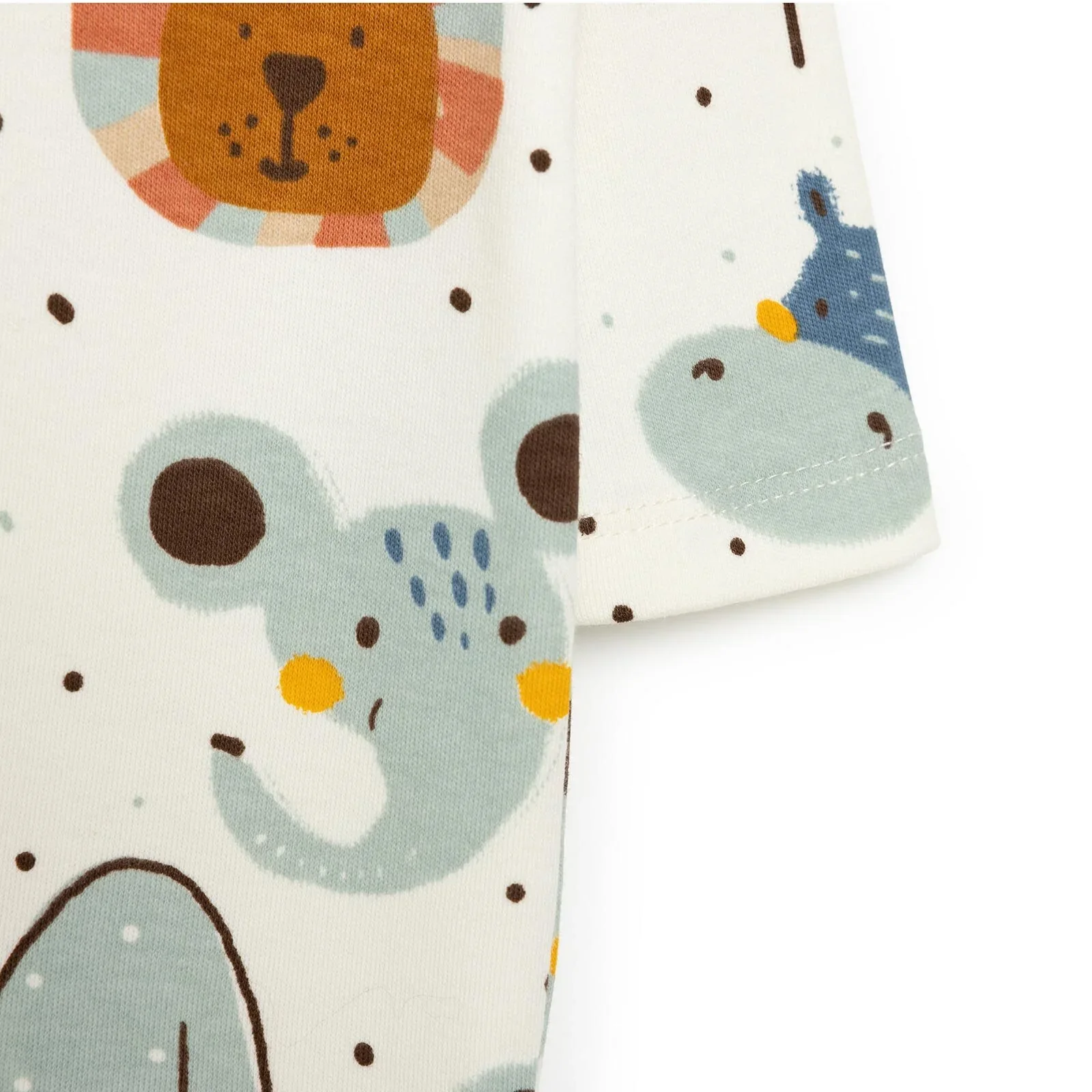 HelloBaby Boy Jumpsuit - Ecru - Image 4