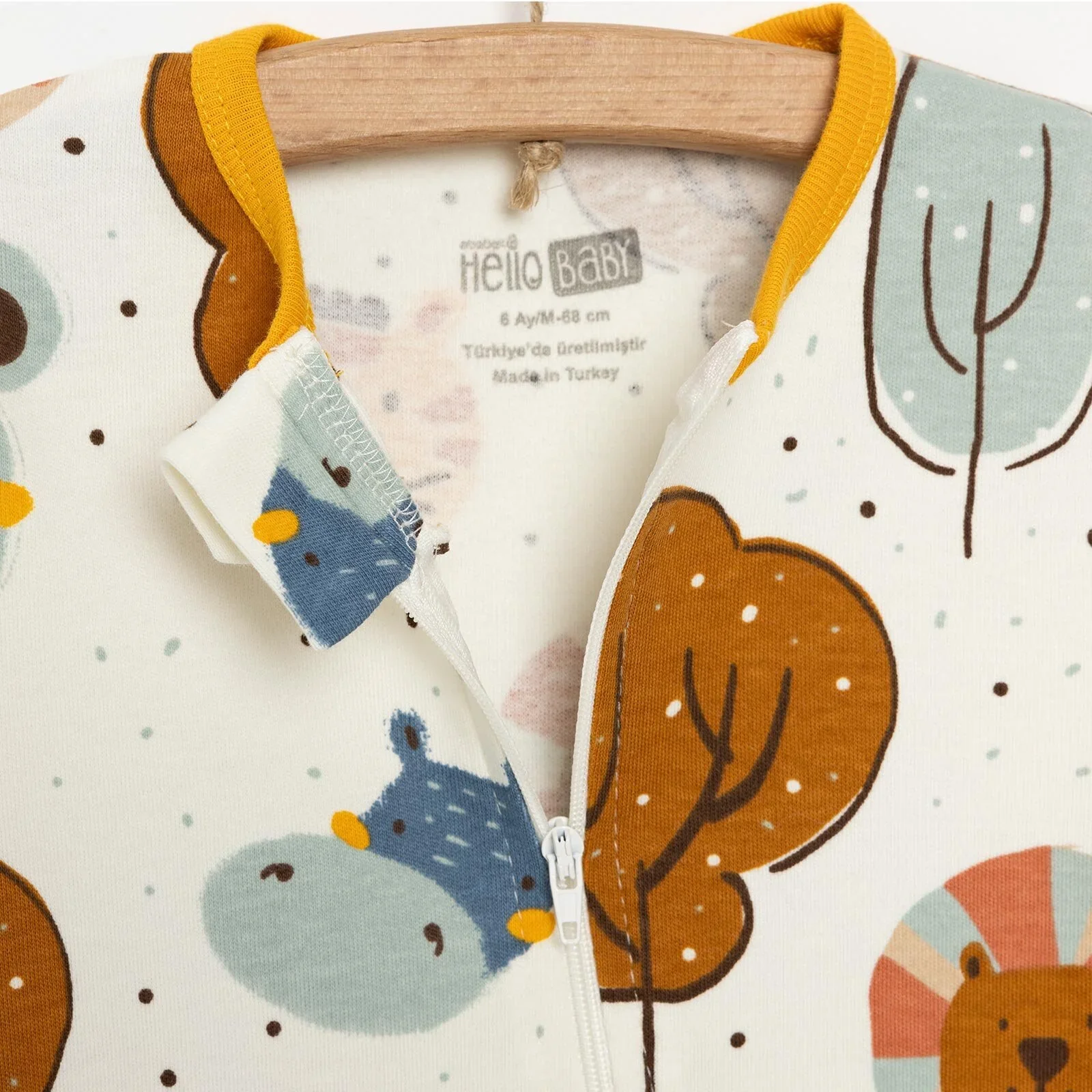 HelloBaby Boy Jumpsuit - Ecru - Image 7