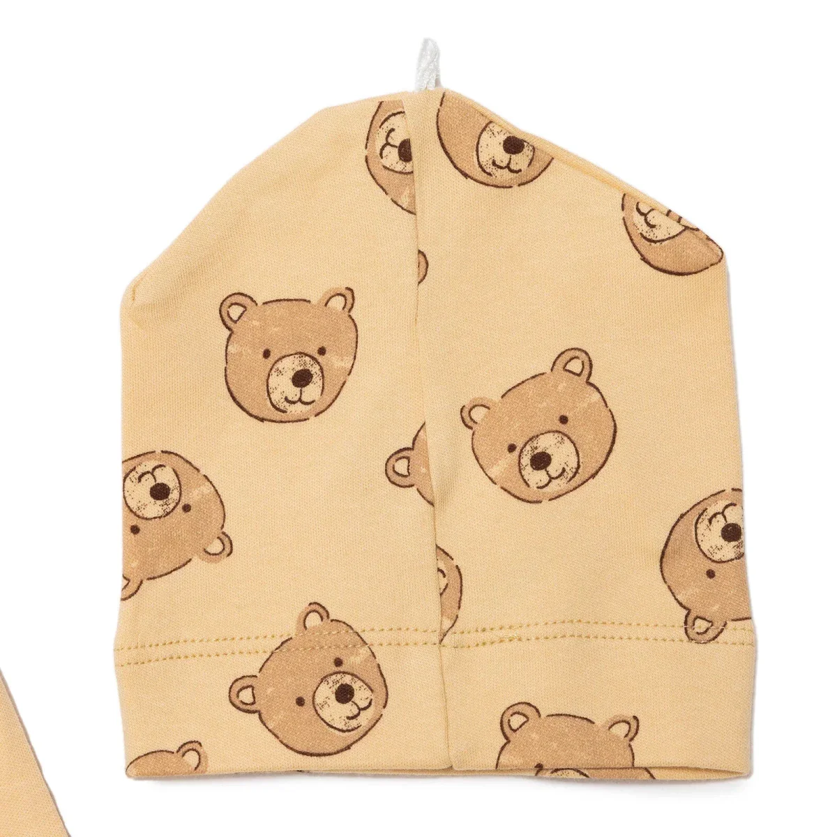 HelloBaby Boy Jumpsuit-Body-Hat - Beige - Image 4