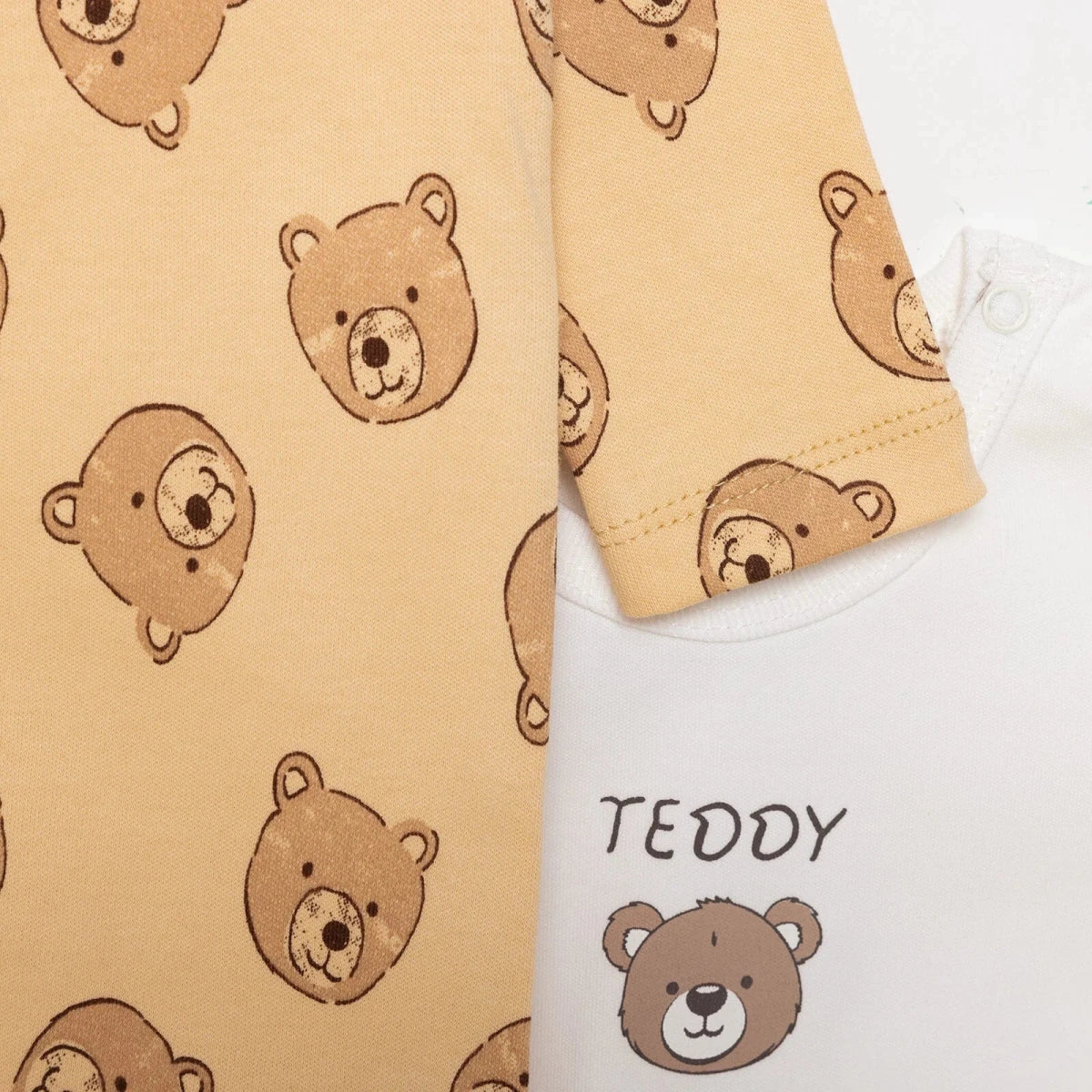 HelloBaby Boy Jumpsuit-Body-Hat - Beige - Image 7