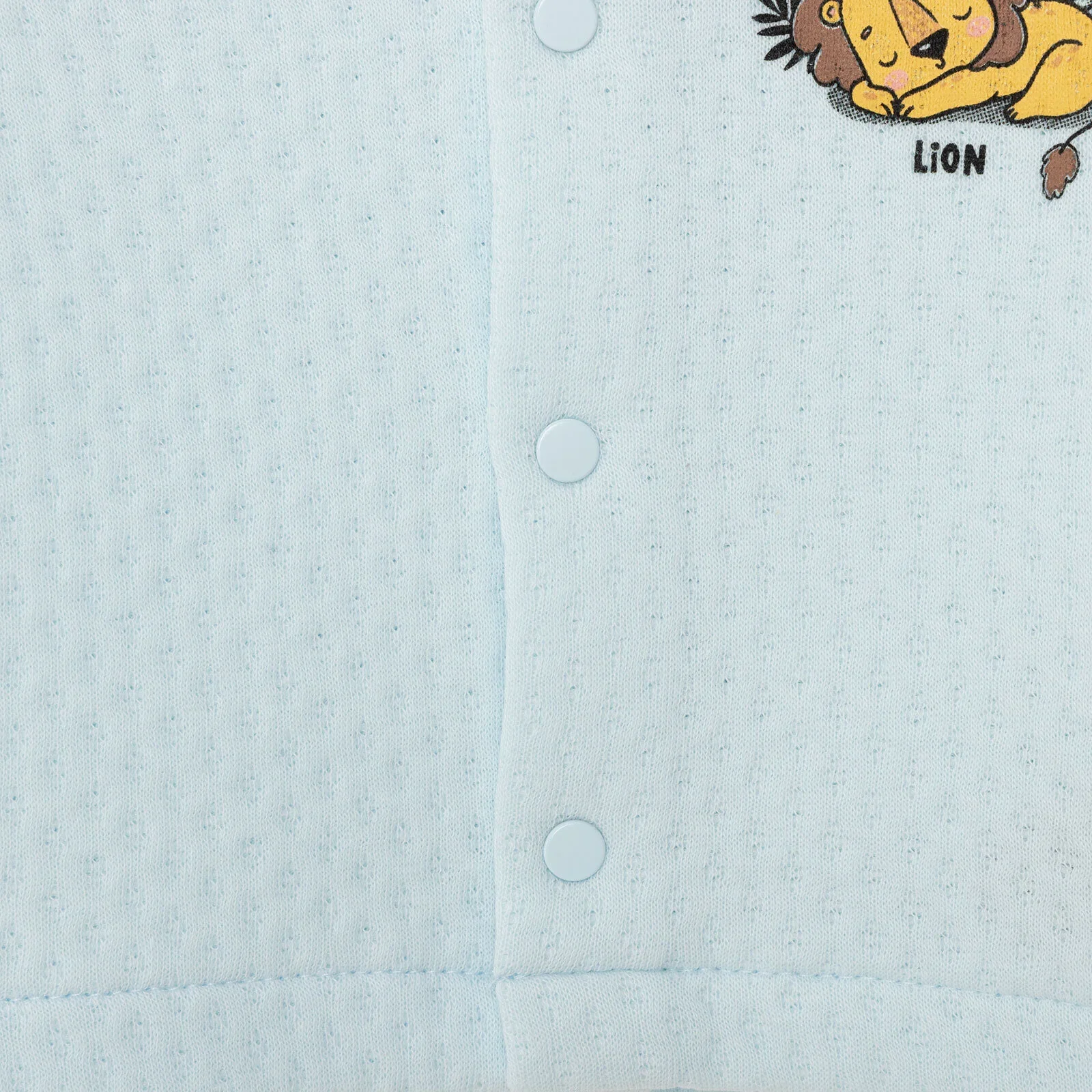 HelloBaby Boy Quilted Cardigan - Blue - Image 7