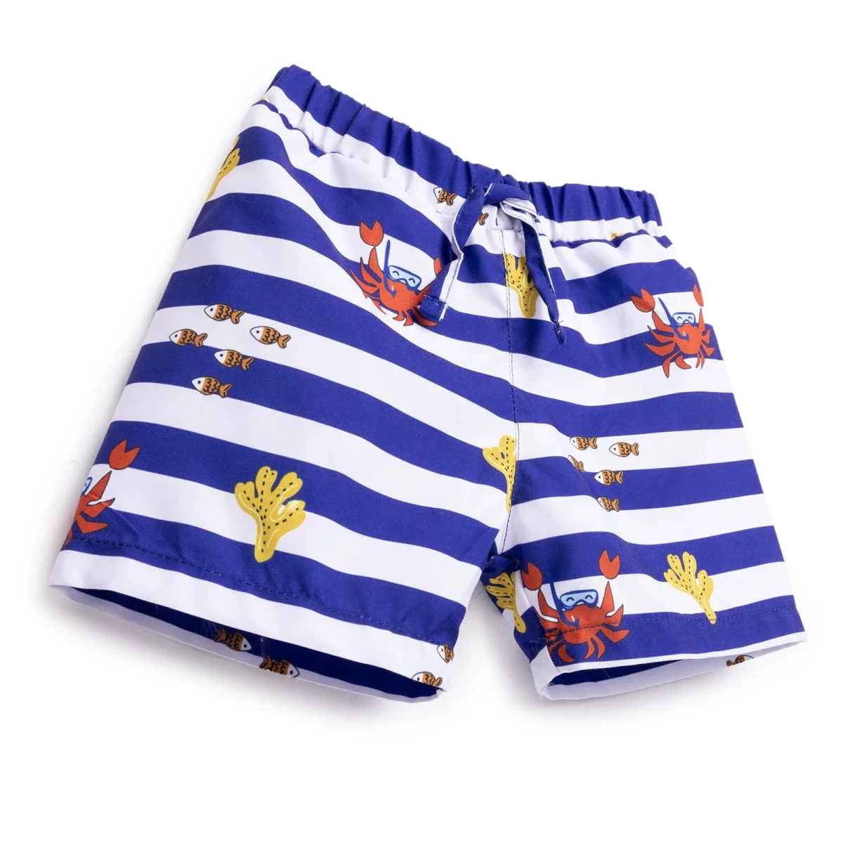 HelloBaby Boy Shorts Swimsuit - Blue - Image 5