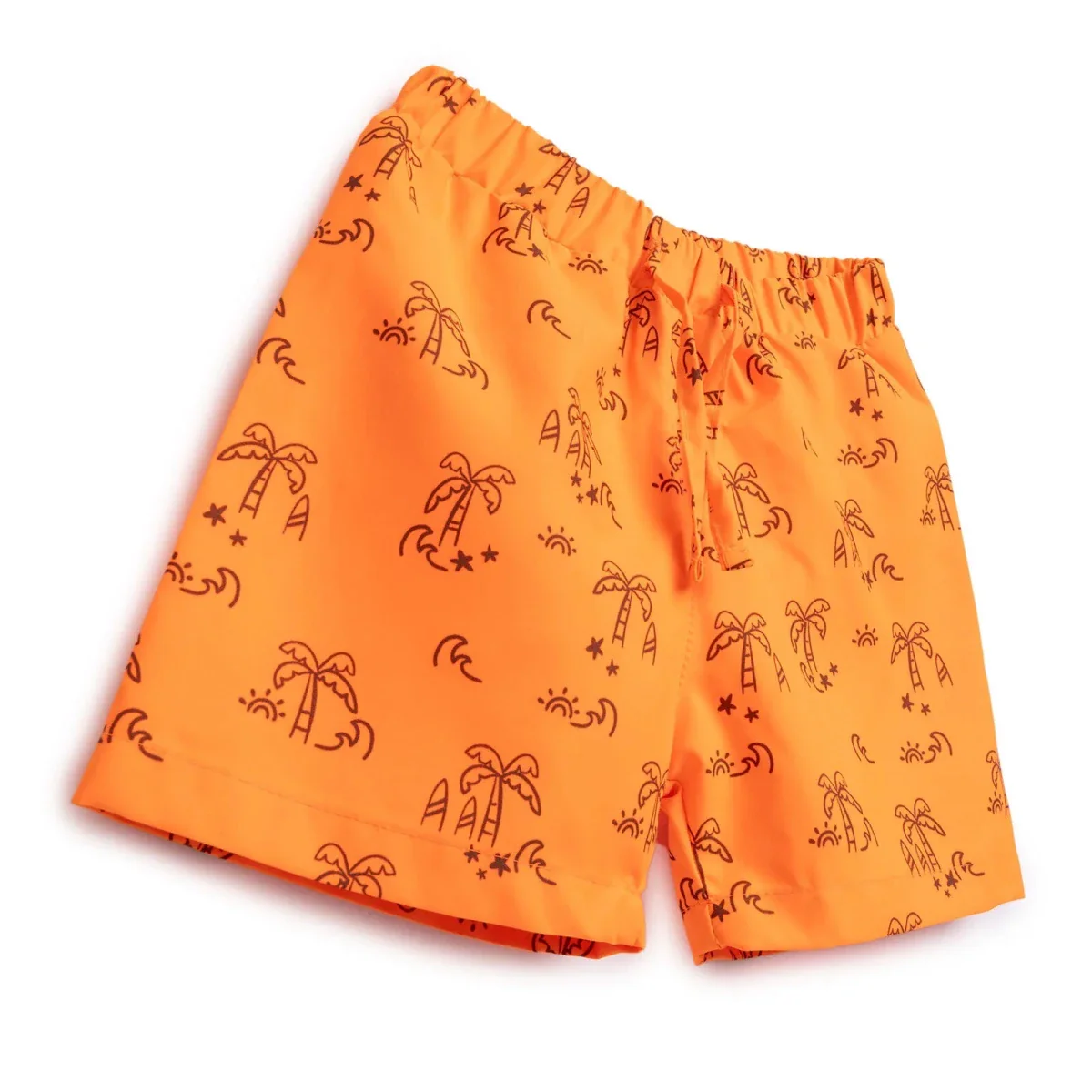 HelloBaby Boy Shorts Swimsuit - Orange - Image 6