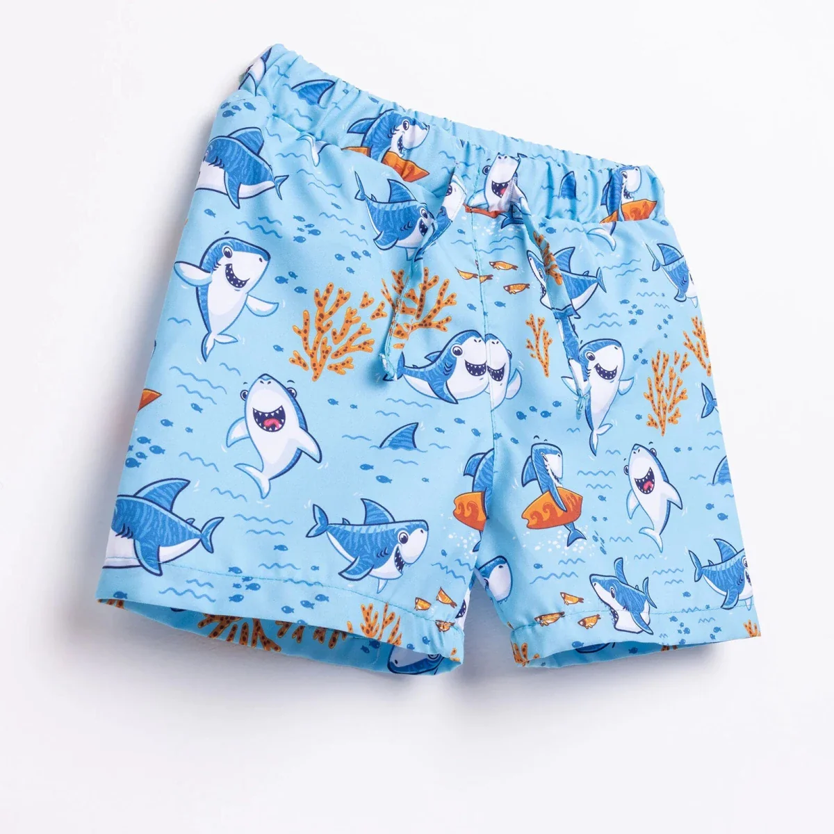 HelloBaby Boy Shorts Swimsuit - Blue - Image 6