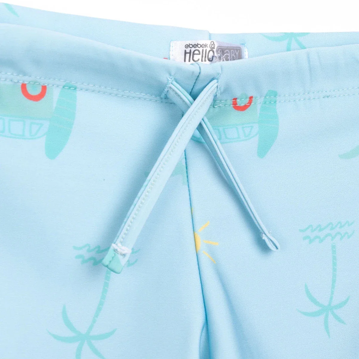 HelloBaby Boy Swim Shorts - Light Blue - Image 3