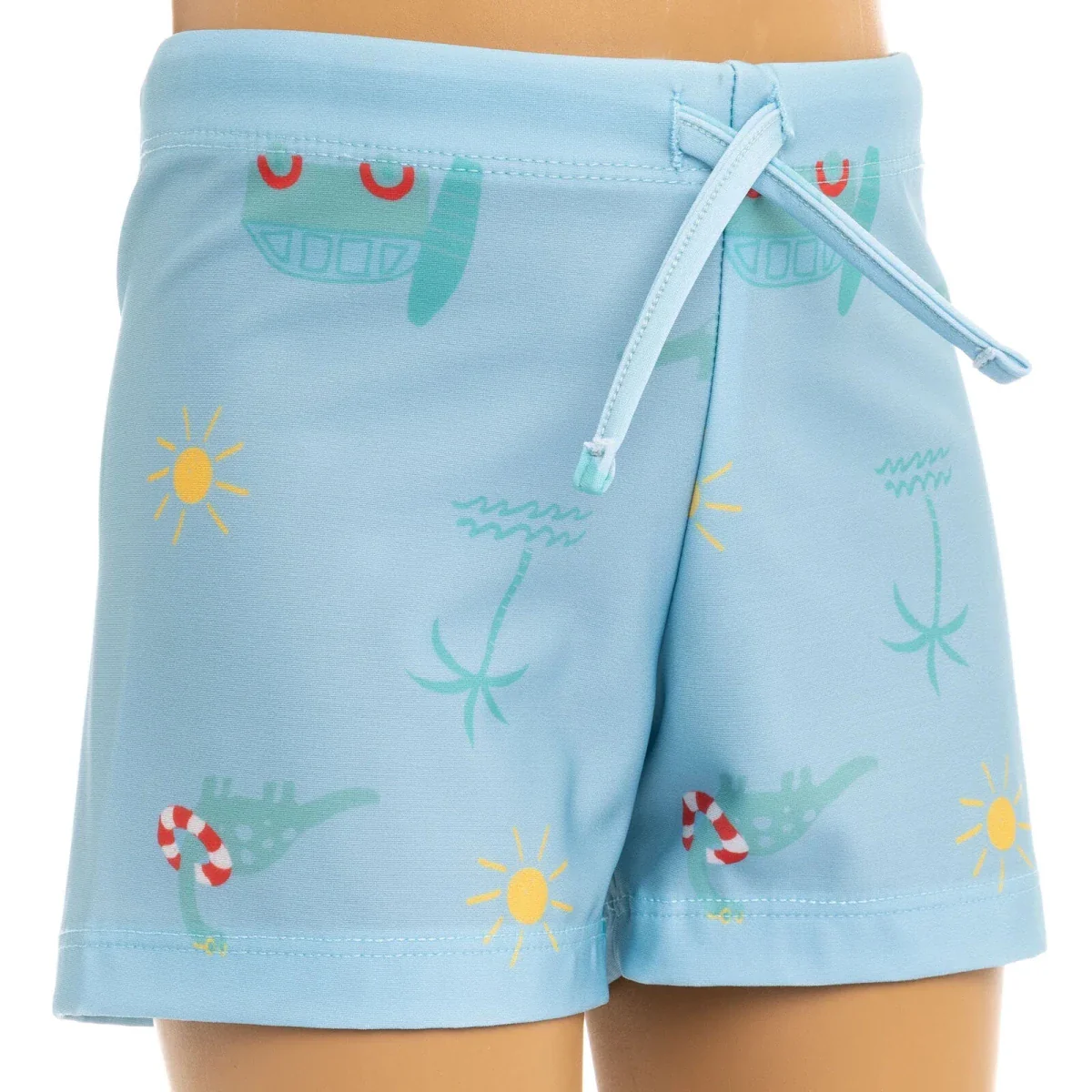 HelloBaby Boy Swim Shorts - Light Blue - Image 5