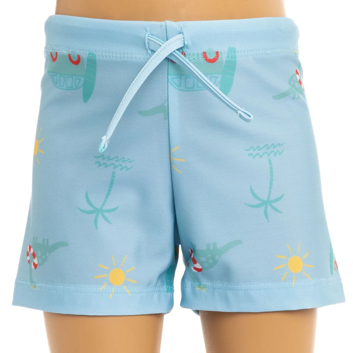 HelloBaby Boy Swim Shorts - Light Blue - Image 6