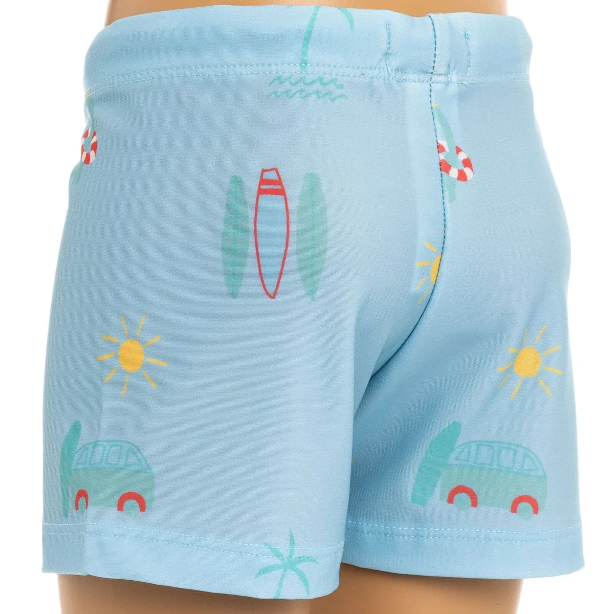 HelloBaby Boy Swim Shorts - Light Blue - Image 7