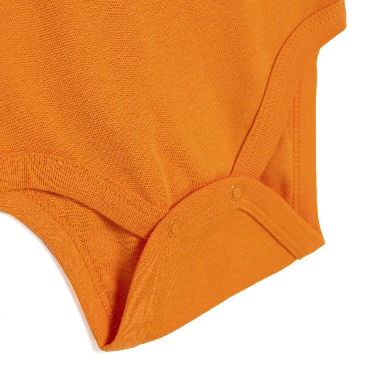 HelloBaby Boys Pack of 2 Bodysuits Animal Short Sleeve - Orange - Image 6