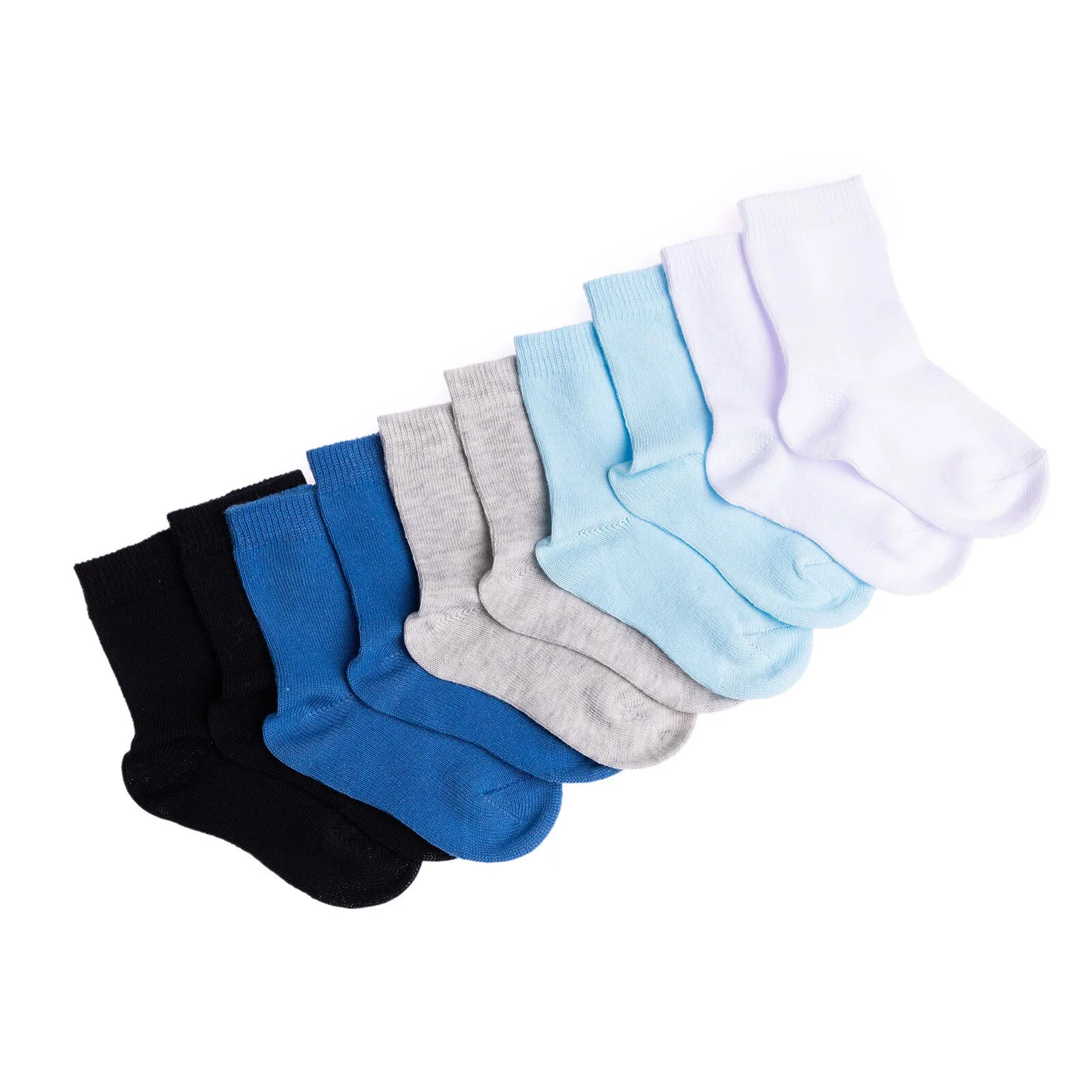 HelloBaby Boys 5-Pack Socks - Blue - Image 5