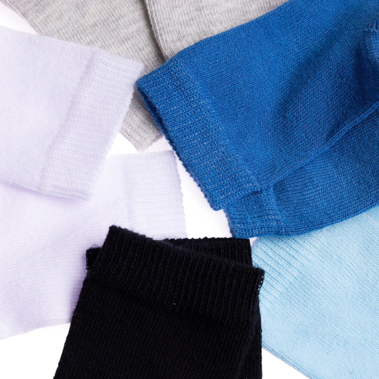 HelloBaby Boys 5-Pack Socks - Blue - Image 7