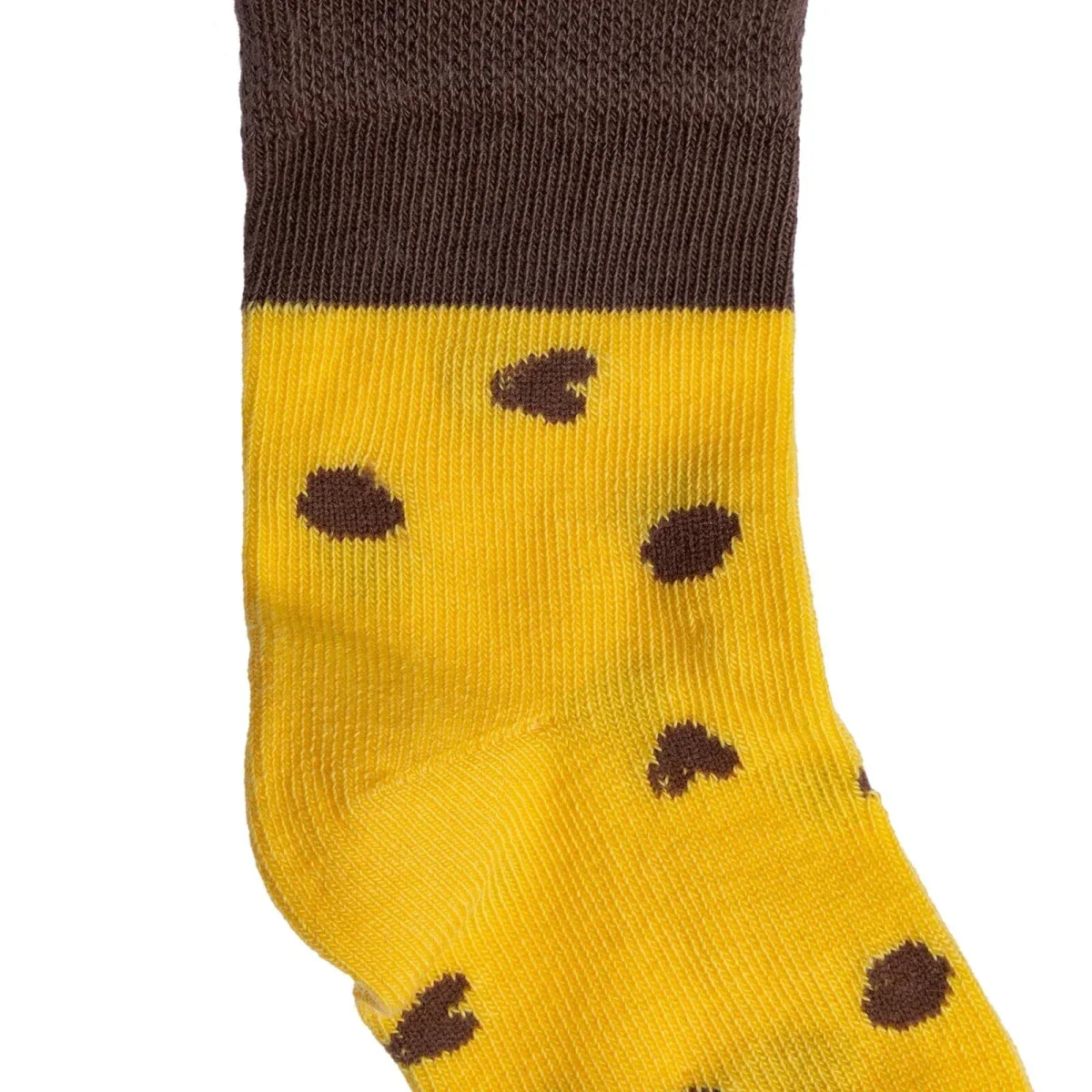 HelloBaby Boys 5-Pack Socks Animal - Mustard - Image 4
