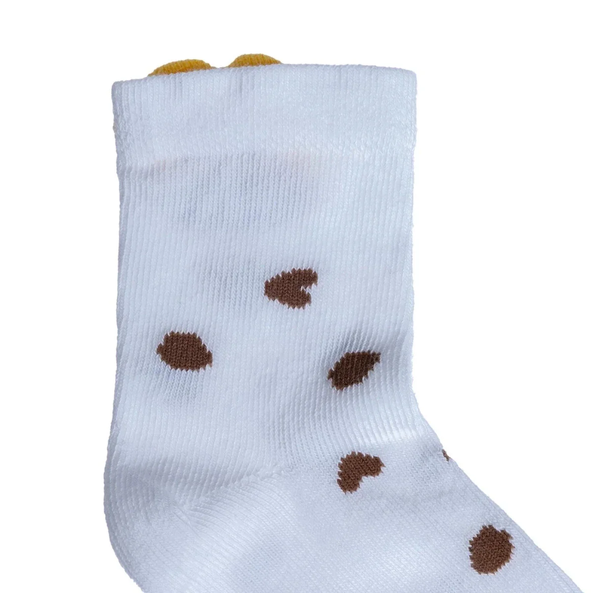 HelloBaby Boys 5-Pack Socks Animal - Mustard - Image 7