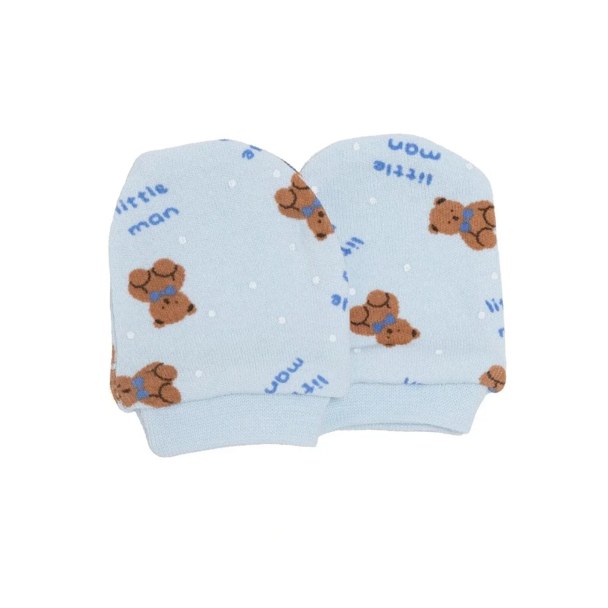 HelloBaby Boys 100% Cotton 5-Piece Hospital Gift Set - Ecru - Image 6