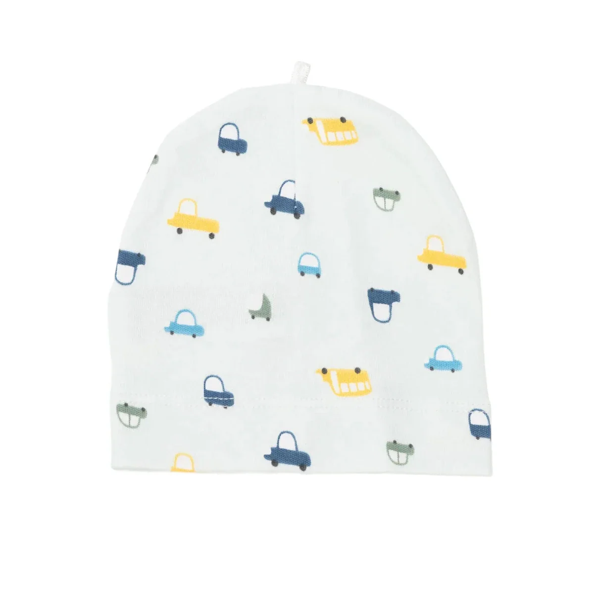 HelloBaby Boys Body-Footed Bottom-Hat Vehicles with Poppers Crew Neck Long Leg Long Sleeve - Light Blue - Image 5