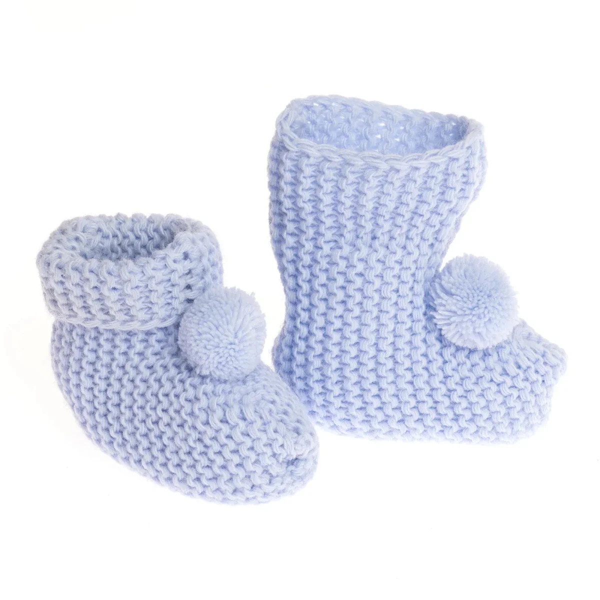 HelloBaby Boys Bootie - Light Blue - Image 3