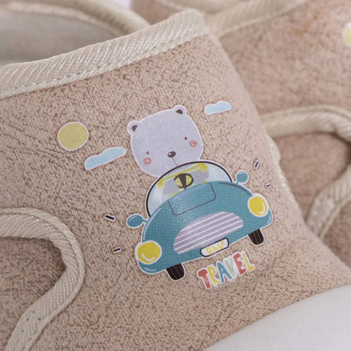 HelloBaby Boys First Step Shoes - Salmon - Image 4