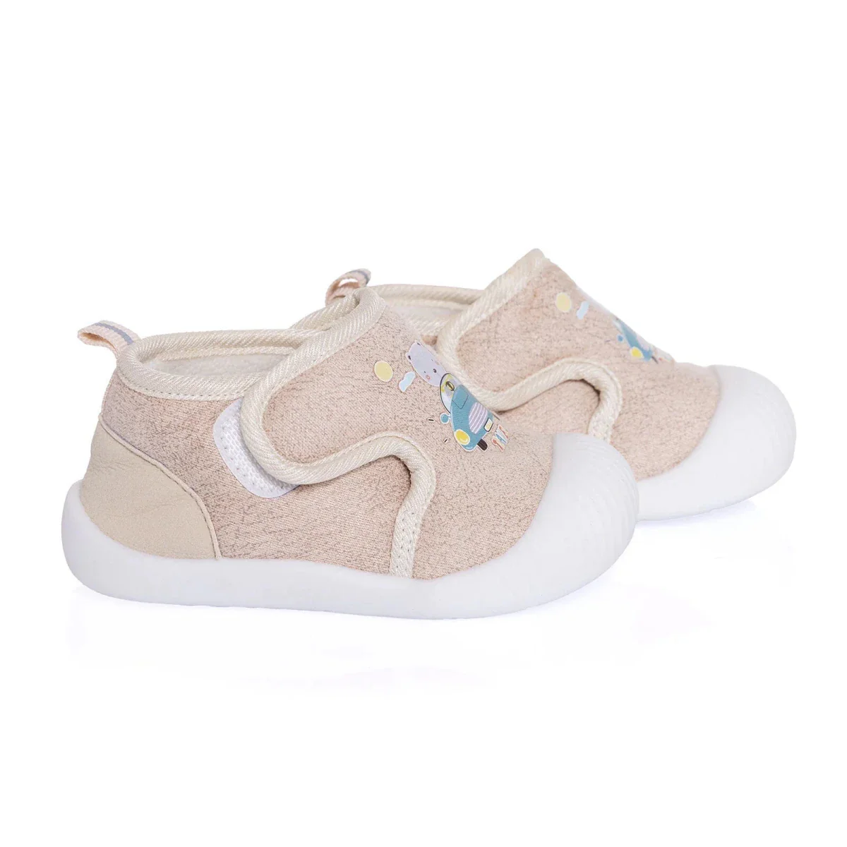 HelloBaby Boys First Step Shoes - Salmon - Image 7