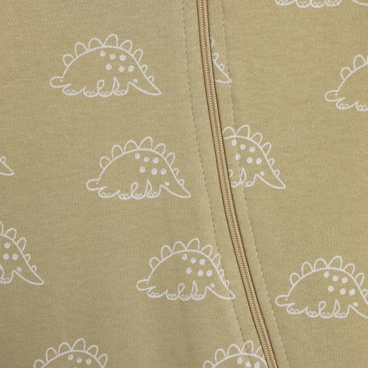 HelloBaby Boys Footed Sleepsuit Dinosaur Print Zip Fastening Crew Neck Full Length Long Sleeve - Green - Image 5