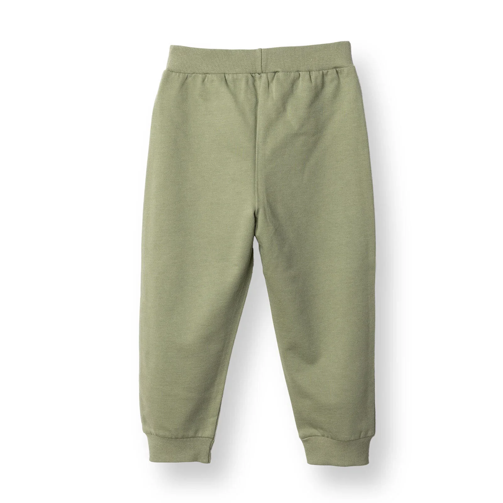 HelloBaby Boys Joggers Lace-up Basic  Long Leg - Khaki - Image 2