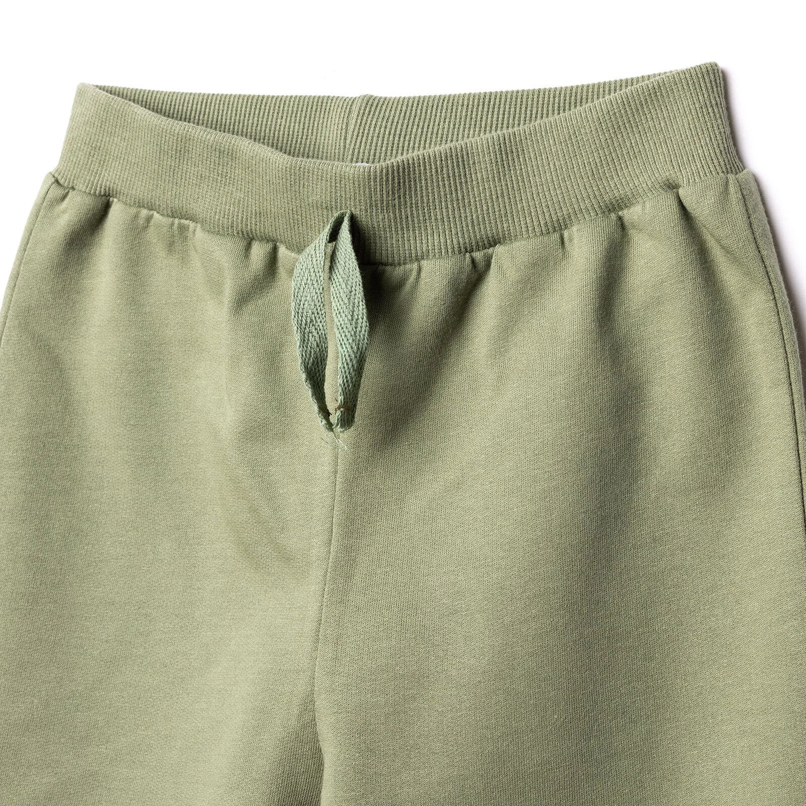 HelloBaby Boys Joggers Lace-up Basic  Long Leg - Khaki - Image 3