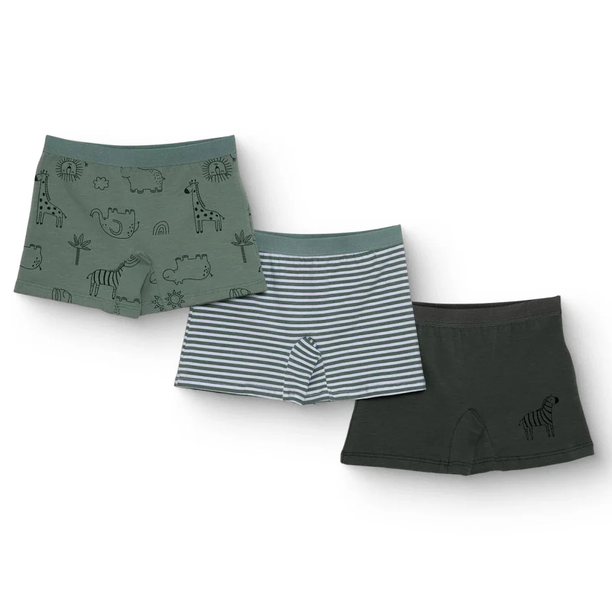 HelloBaby Boys Knickers Animal - Khaki - Image 2