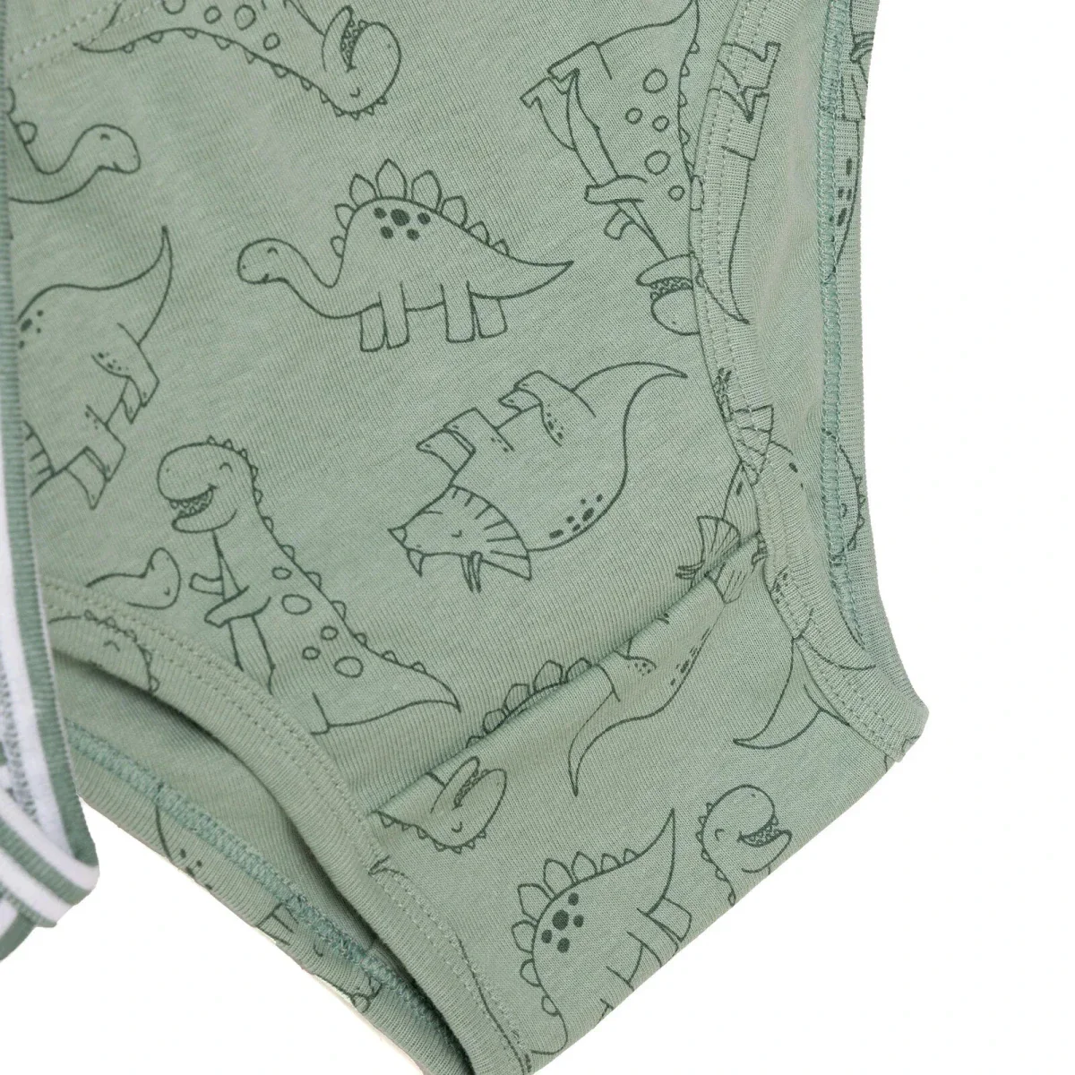 HelloBaby Boys Knickers Dinosaur - Petrol Green - Image 5