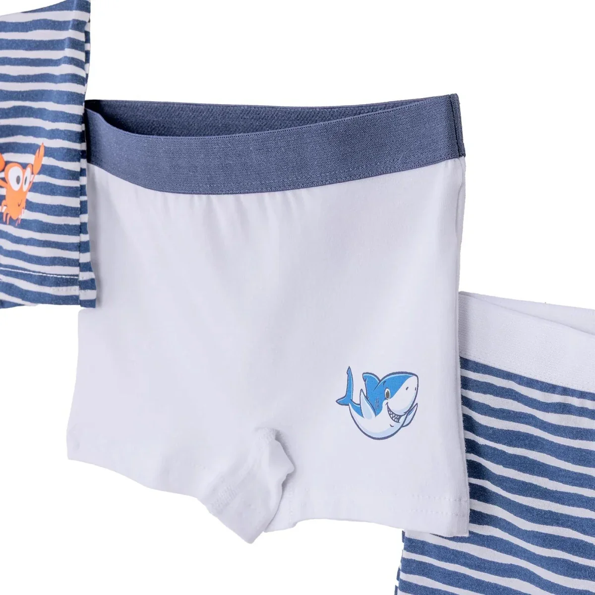 HelloBaby Boys Knickers Striped - Navy Blue - Image 4