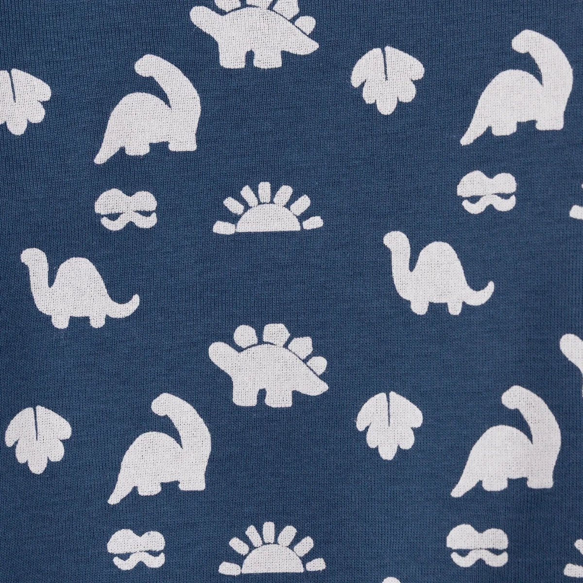 HelloBaby Boys Long Sleeve Bodysuit Dinosaur with Poppers Popper Neck Long Sleeve - Navy Blue - Image 6