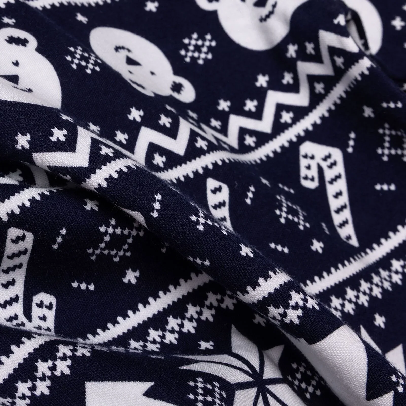 HelloBaby Boys Long Sleeve Pyjamas Set Christmas Crew Neck Long Leg Long Sleeve - Navy Blue - Image 6