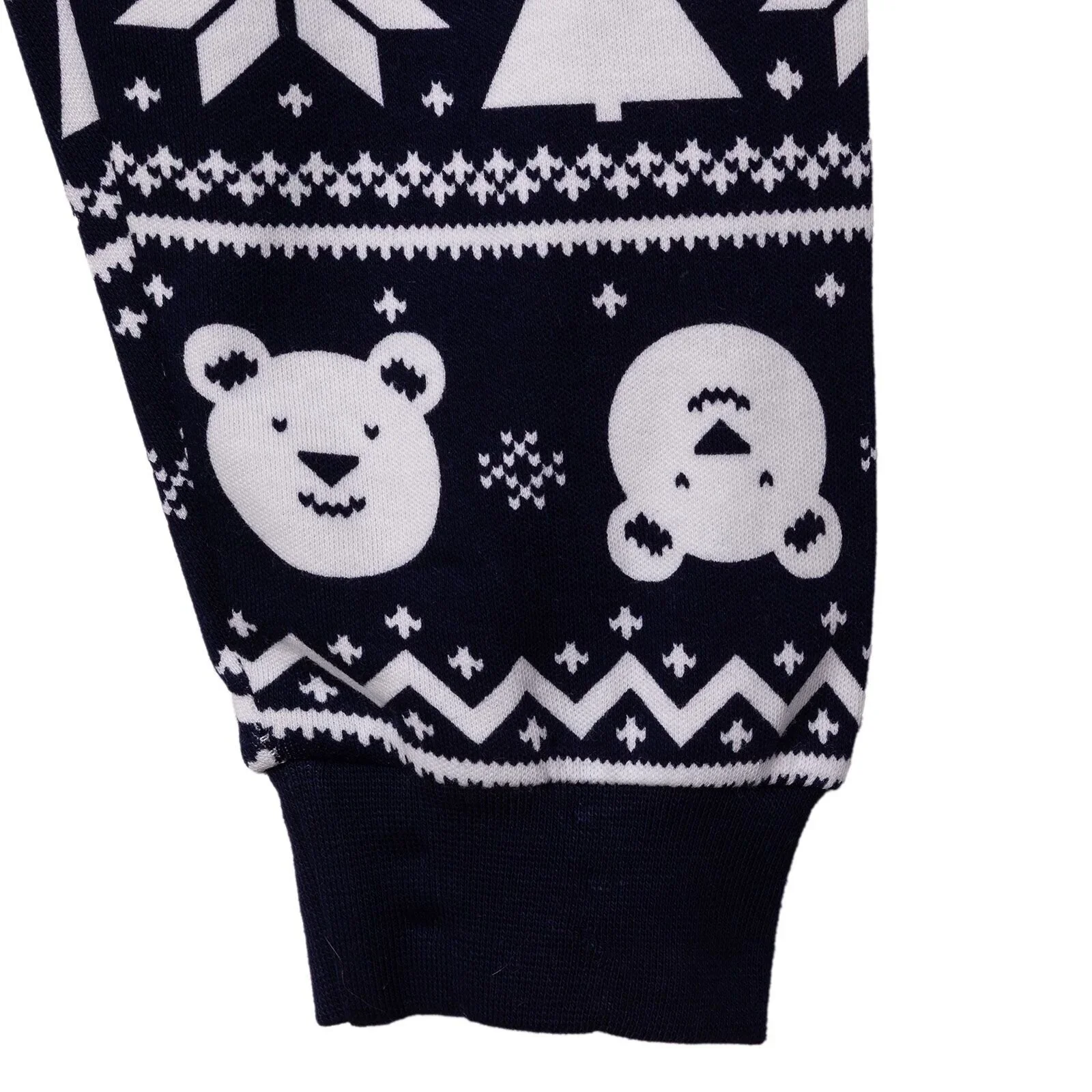 HelloBaby Boys Long Sleeve Pyjamas Set Christmas Crew Neck Long Leg Long Sleeve - Navy Blue - Image 7