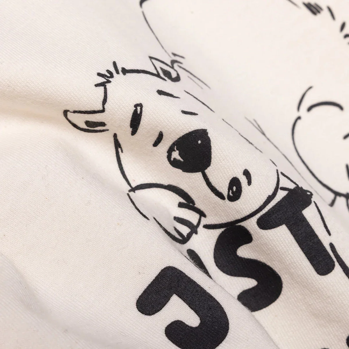 HelloBaby Boys Long Sleeve T-shirt Bear Print Cool Boy Crew Neck Long Sleeve - Ecru - Image 5