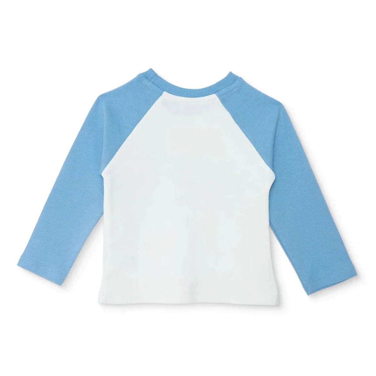 HelloBaby Boys Long Sleeve T-shirt Mountain Explorer Crew Neck Long Sleeve - Ecru - Image 2